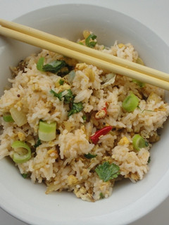 A picture of Egg rice.