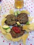 Hamburguesas veganas de azuki