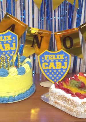 Una foto de Torta de cumpleaños