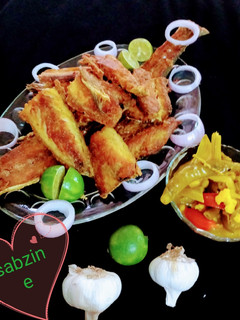 عکسی از دستور مزه دار کردن ماهی