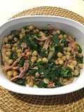 Garbanzos con Jamón y Espinaca
