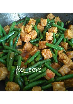 Foto resep Tempe Kecap campur Kacang Panjang