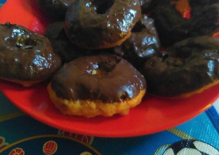 Donat no telur ngembang