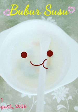 Foto resep Bubur susu homemade MPASI