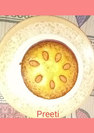 गेहूँ के आटे का केक (gehu ke aate ka cake recipe in Hindi) रेसिपी मुख्य फोटो