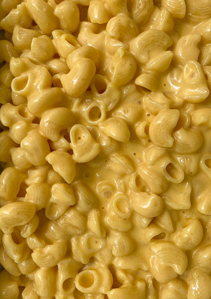 Una foto de Mac & cheese súper cremosos 🧀