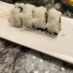 A picture of My first California Sushi.