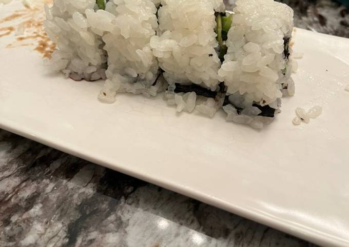 My first California Sushi recipe main photo