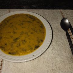 A picture of Dal Palak.