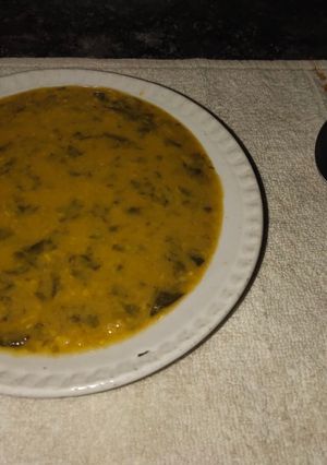 A picture of Dal Palak.