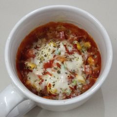 A picture of Mug Pizza !!.