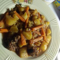 A picture of My Irish potatoes porridge.