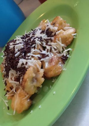 Foto resep Pisang goreng coklat dan keju
