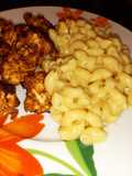 Μακαρόνια με λευκή σάλτσα τυριών (τύπου Mac and cheese)