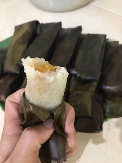 Foto resep Lepat ketan pisang enak