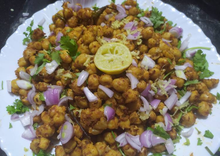 Simple Way to Make Quick Chole chaat recipe