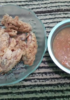 Foto resep Sayap krispi saos inggris