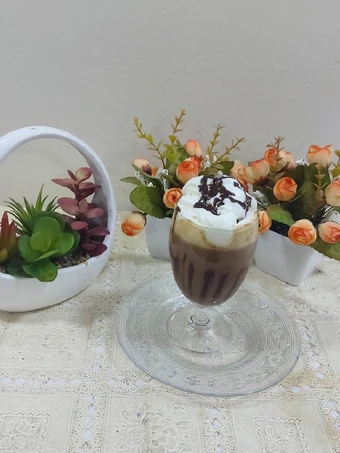 Recipe Caramel hot coffee chocolate with cream the Can Spoil the Tongue Can spoil the tongue