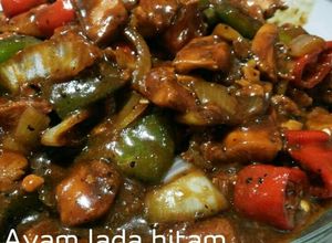 Foto resep Ayam Lada Hitam