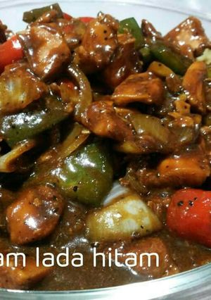 A picture of Black Pepper Chicken.