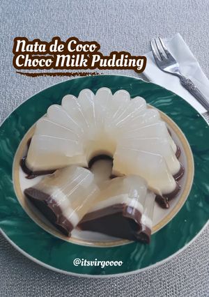 Foto resep #651. Nata d'coco Choco Milk Pudding