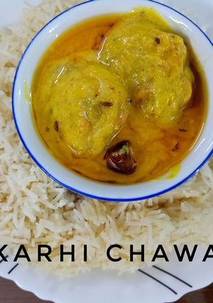 A picture of Karhi Pakora.