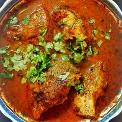 A picture of Fish Curry.