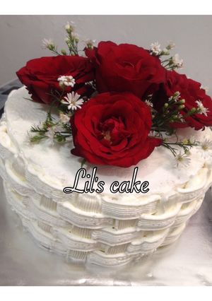 Foto resep Rose tart by Ny lila salendra