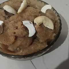 A picture of राजगीरे का हलवा (Rajgire ka halwa recipe in Hindi).