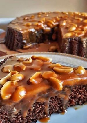 صورة لوصفة كيكة الكاكاو والكوكاو والتوفي