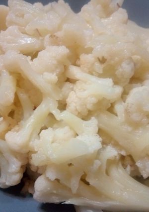 清炒白花椰 的食譜成品照片