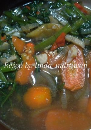 Foto resep Tumis Kangkung ala Linda