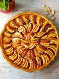 Apple and Nectarine Tart