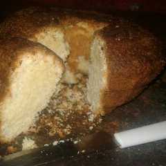 A picture of Torta de coco rica y económica.