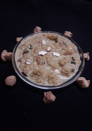 A picture of Soyabean kheer.