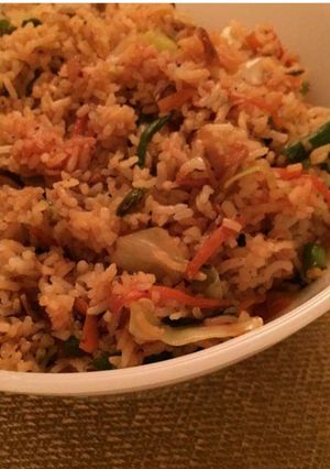 A picture of Veg Fried Rice.