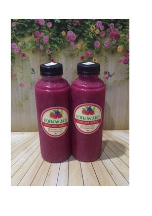 Foto resep Diet Juice Dragon Fruit Carrot Pear Mango Chiaseed