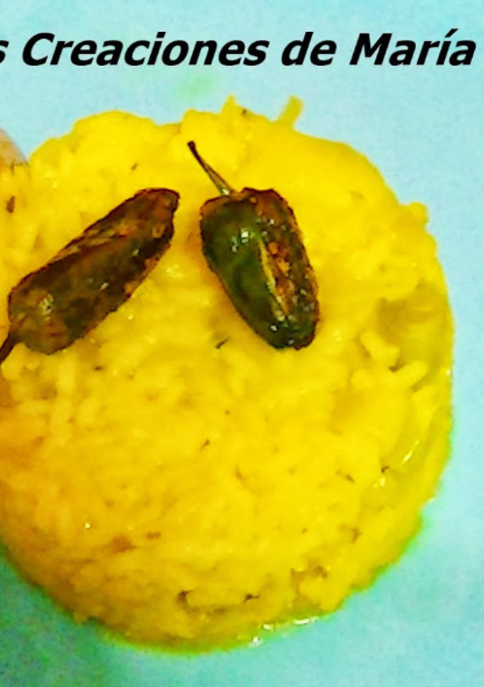 Una foto de Arroz con puerros