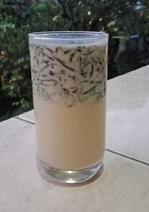 Foto resep Es cincau serut gula merah