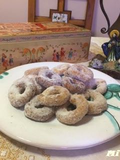 Una foto de Roscos Navideños