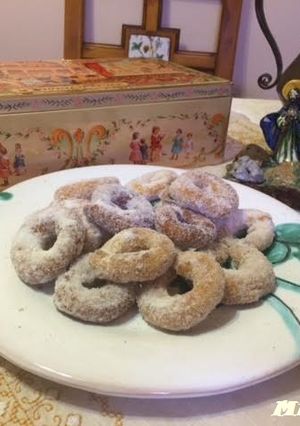 Una foto de Roscos Navideños