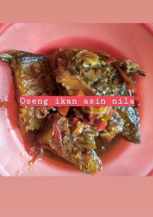 Foto resep Oseng Ikan asin nila