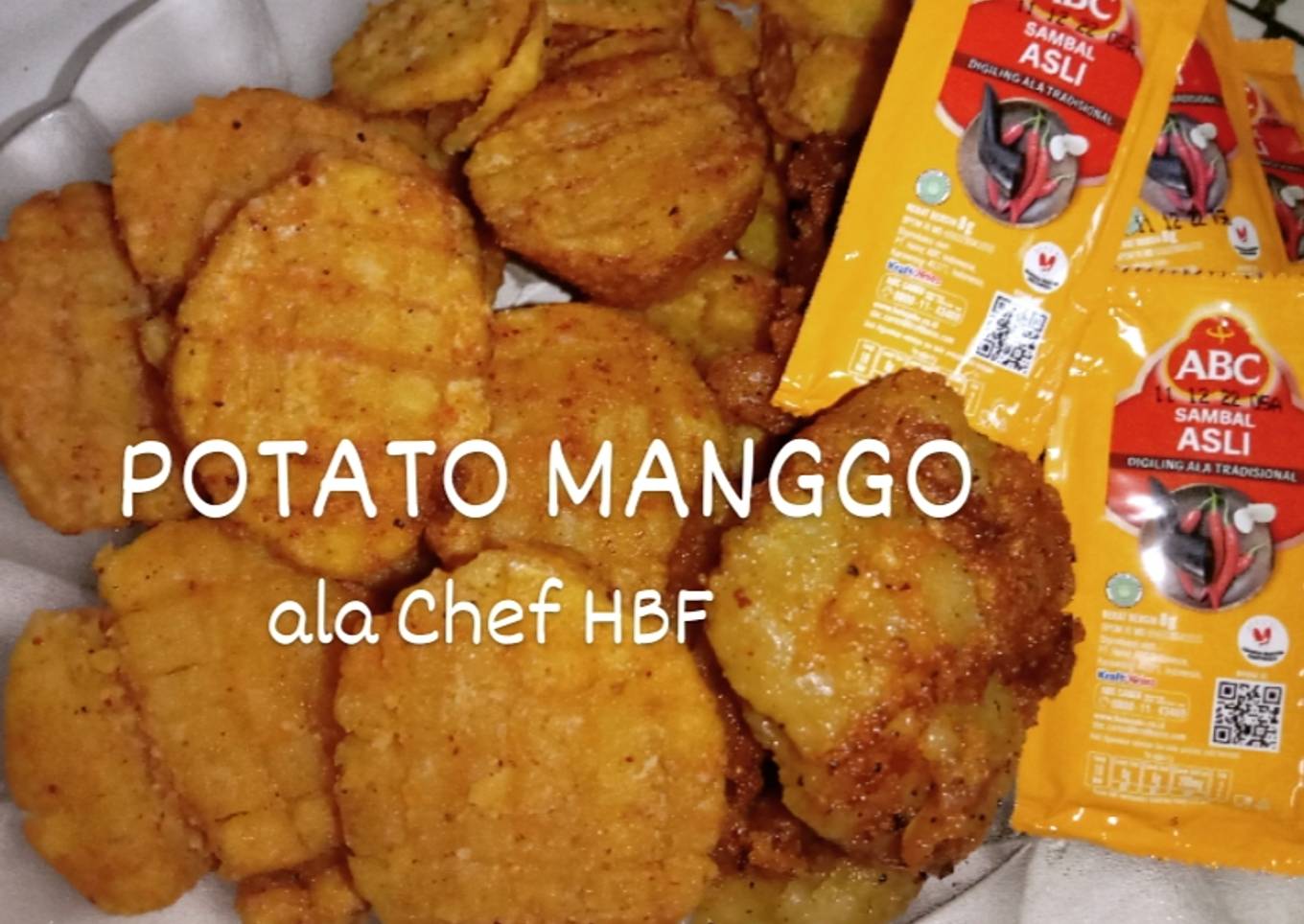 Kentang dengan mangga