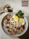 Bubur Ayam Banjar Oatmeal ala Violet Azalea (Versi Instan)
