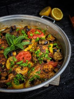 صورة لوصفة تبسي بالدجاج