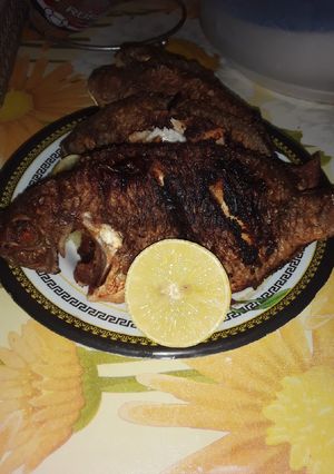 صورة لوصفة سمك بلطي مقلي