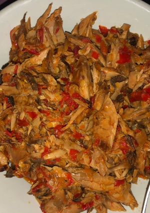 Foto resep Tongkol Suwir Pedas