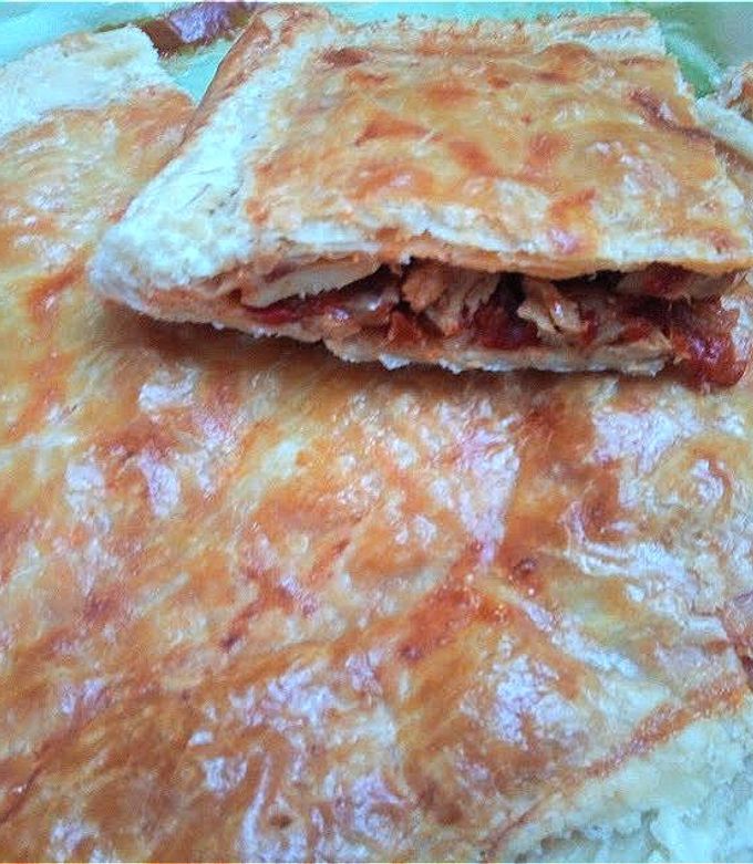 Foto principal de Empanada de bacalao y pimientos asados