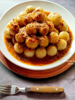 Foto resep Cilok bumbu kacang