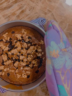 A picture of Mocha Walnut Cake.